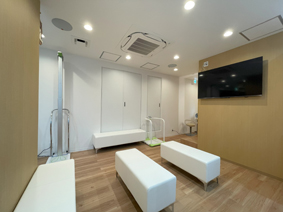 採血待合スペース